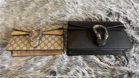 gucci dionysus bag size comparison